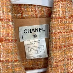CHANEL Multicolor Tweed Shirt